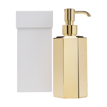 Gold Plated Liquid Soap Dispenser Accessories
