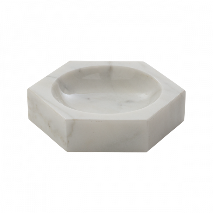 Soap Dish White Carrara Marble